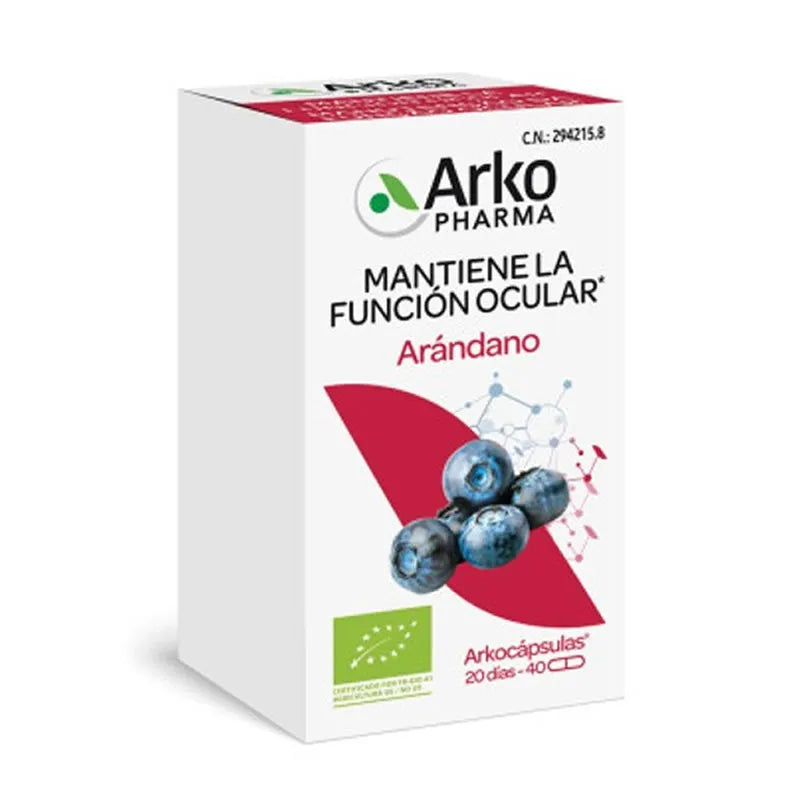 Arkopharma Canneberge Bio 40 Capsules