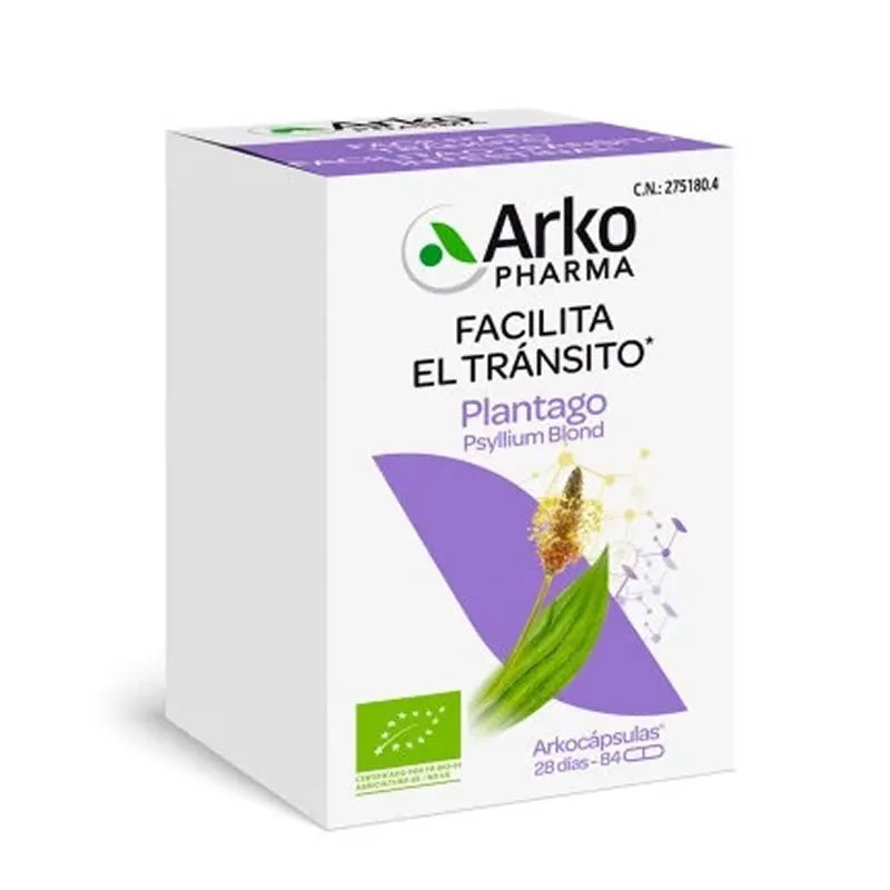 Arkopharma Arkogélules Plantago 84 Capsules