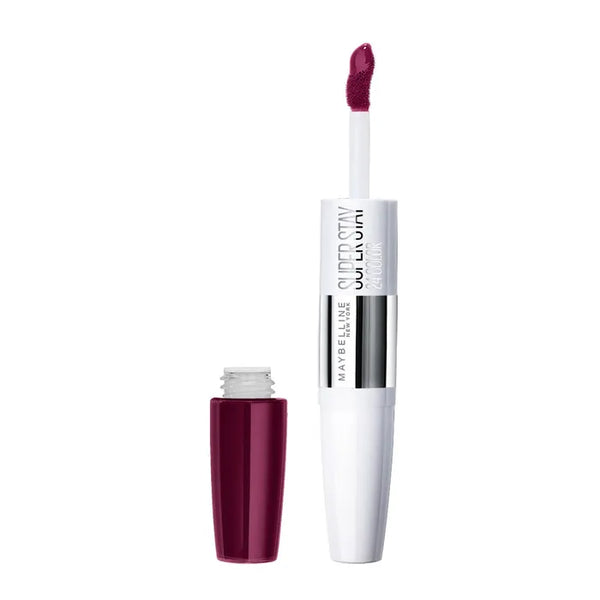 Maybelline Superstar 24 2-Step Liquid Lispstick Makeup 250 Sugar Plum - Batty Beauty