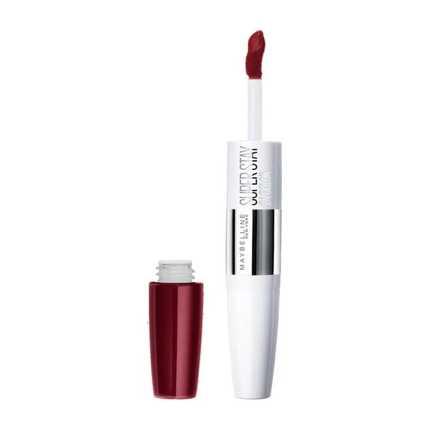 Maybelline Superstar 24 2-Step Liquid Lispstick Makeup 510 Red Passion - MAYBELLINE