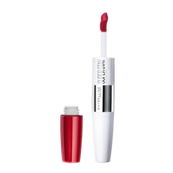 Maybelline Superstay 24 2-Step Liquid Lispstick Makeup 573 Eternal Cherry - Batty Beauty