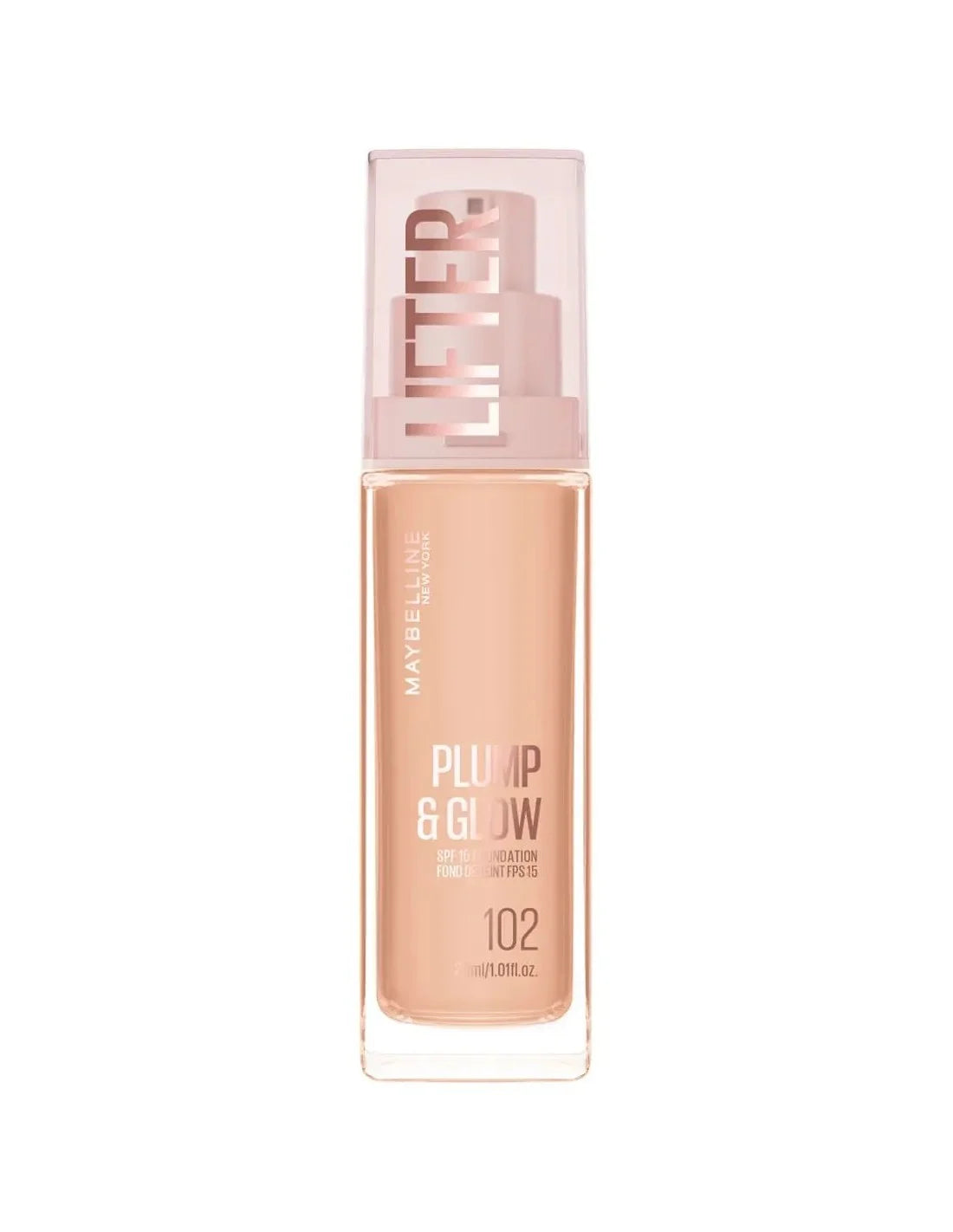 Maybelline Lifter Plump y Glow Base 102