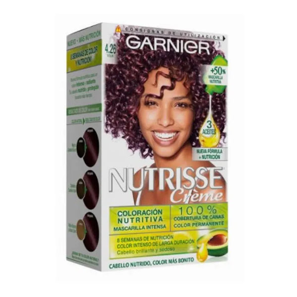 Garnier Nutrisse Crème Nourishing Color 4.26 Violin - Batty Beauty
