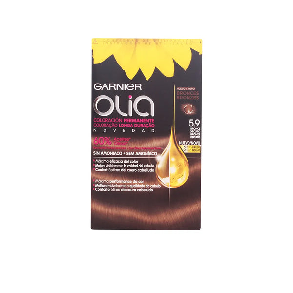 Garnier Olia Couleur Permanente 5.9 Bronze Foncé - Batty Beauty