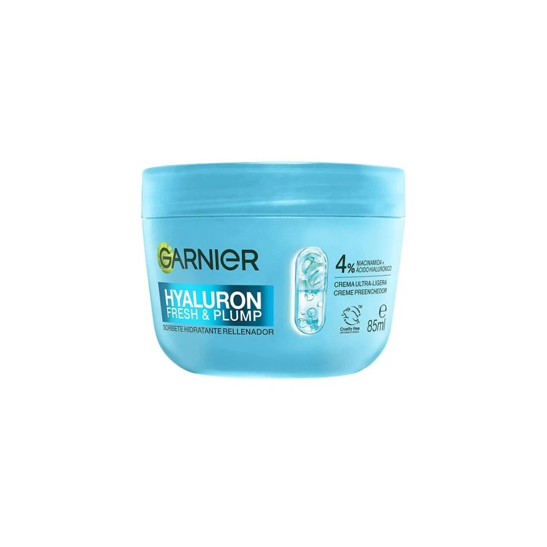 Garnier Hyaluron Fresh y Plump Sorbete Hidratante Rellenador
