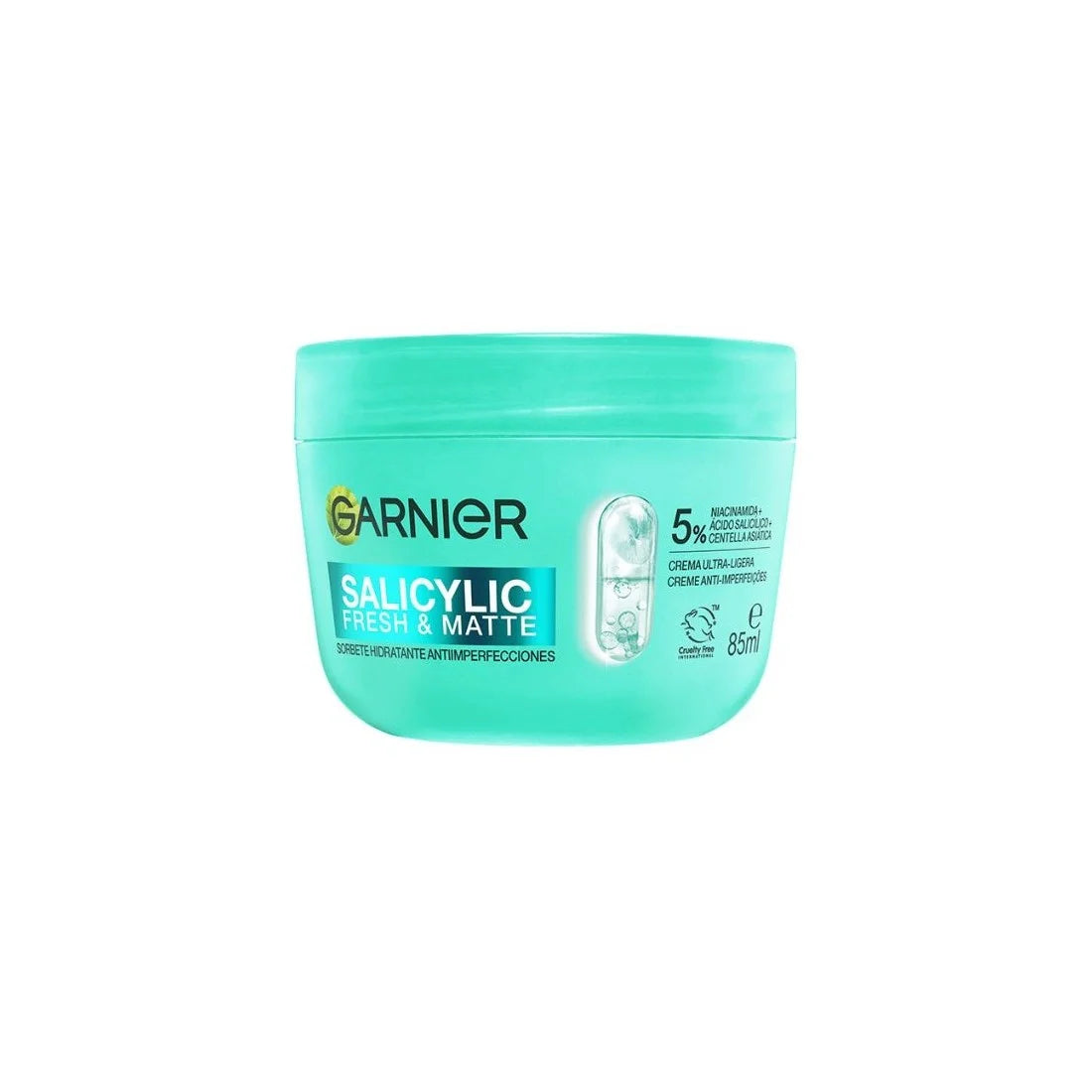 Garnier Salicylic Fresh y Matte Sorbete Hidratante Antiimperfecciones