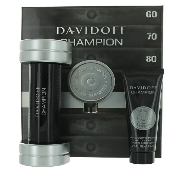 Davidoff Champion Eau De Toilette Coffret 2 Produits