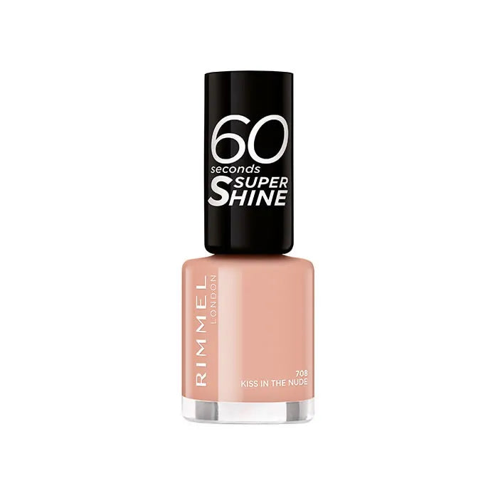 Rimmel London Rimmel 60 Seconds Super Shine 708 Kiss In The Nude