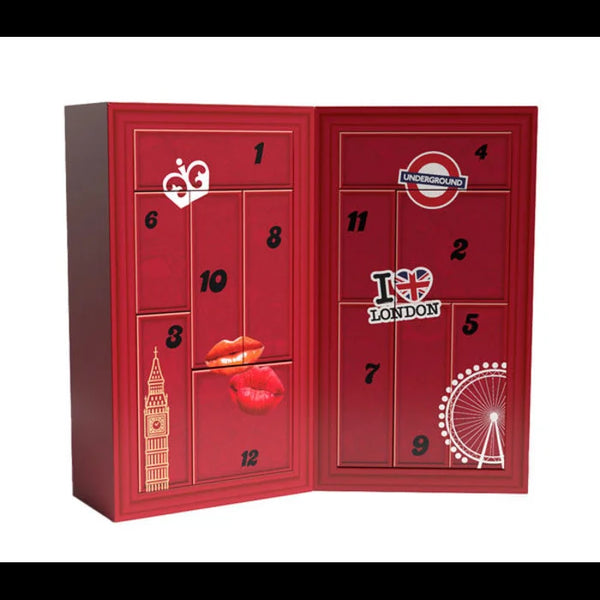 Rimmel London Advent Calendar 2025 12 Pieces - Batty Beauty