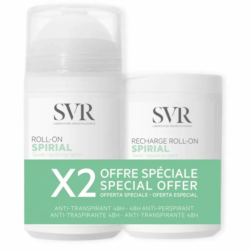 Svr Spirial 48H Anti-Perspirant Roll-On + Roll-On