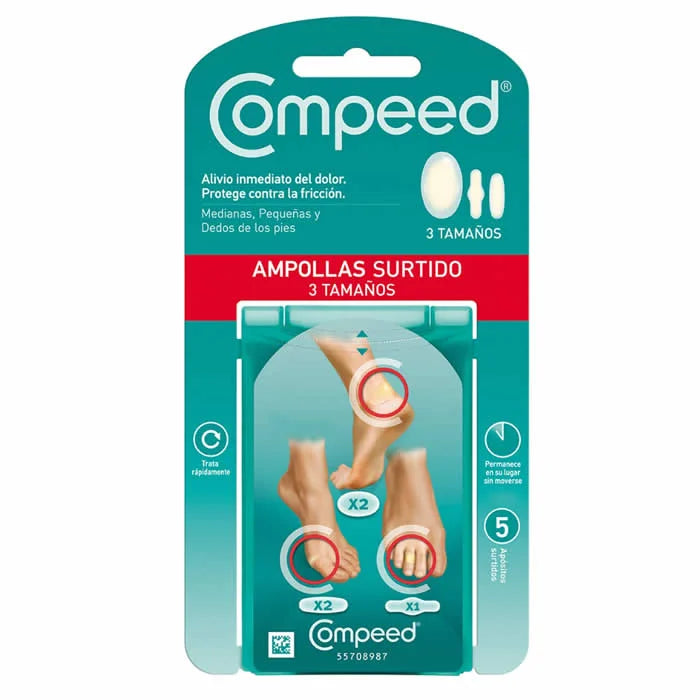 Compeed Pansements Ampoules Assortiment 5 Unités