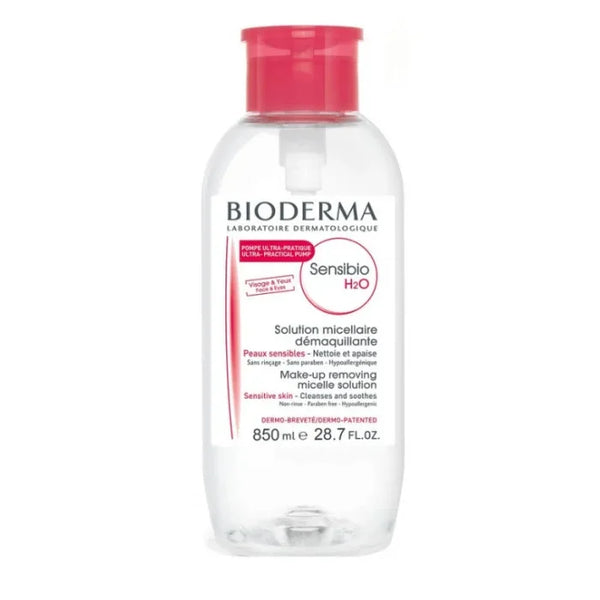 Bioderma Sensibio H2O Solution Micellaire Peaux Sensibles 850ml - BIODERMA