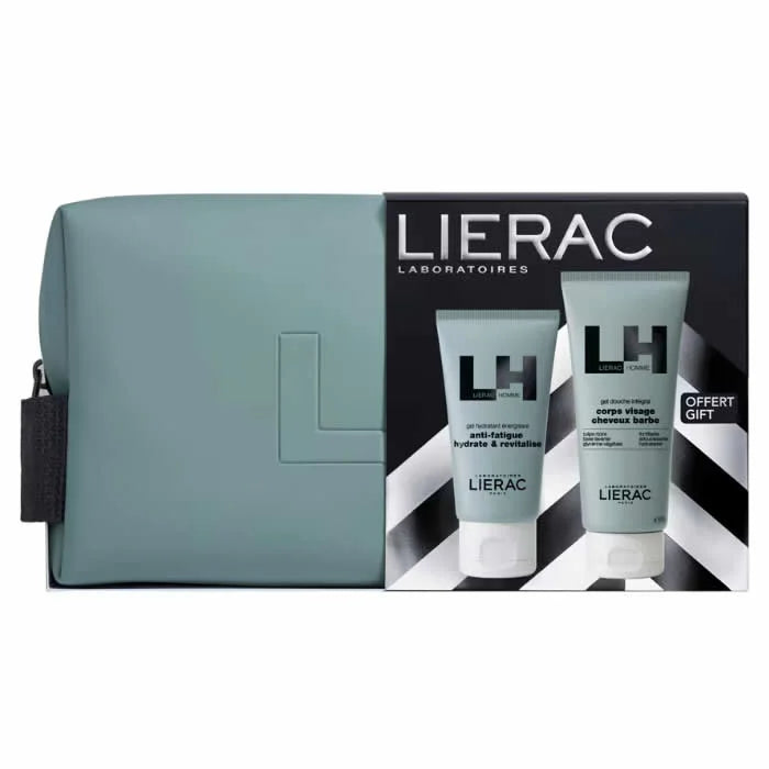 Lierac Homme Gel Hydratant Anti Fatigue Coffret 3 Produits