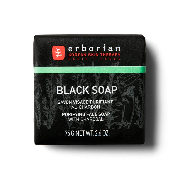 Erborian Savon au Charbon Noir
