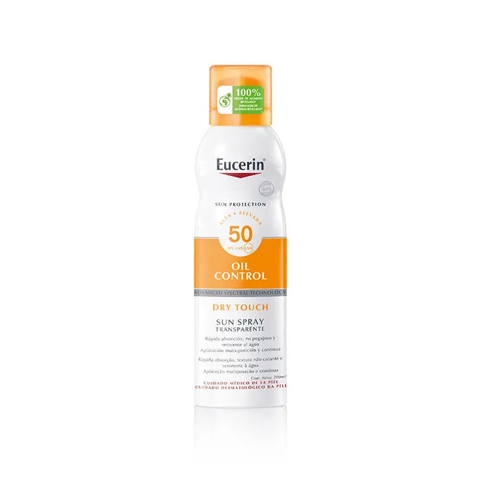 Eucerin Solaire Transparent Toucher Sec Spf50