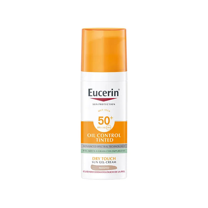 Eucerin Gel Cream Oil Control Couleur Moyenne Spf50+