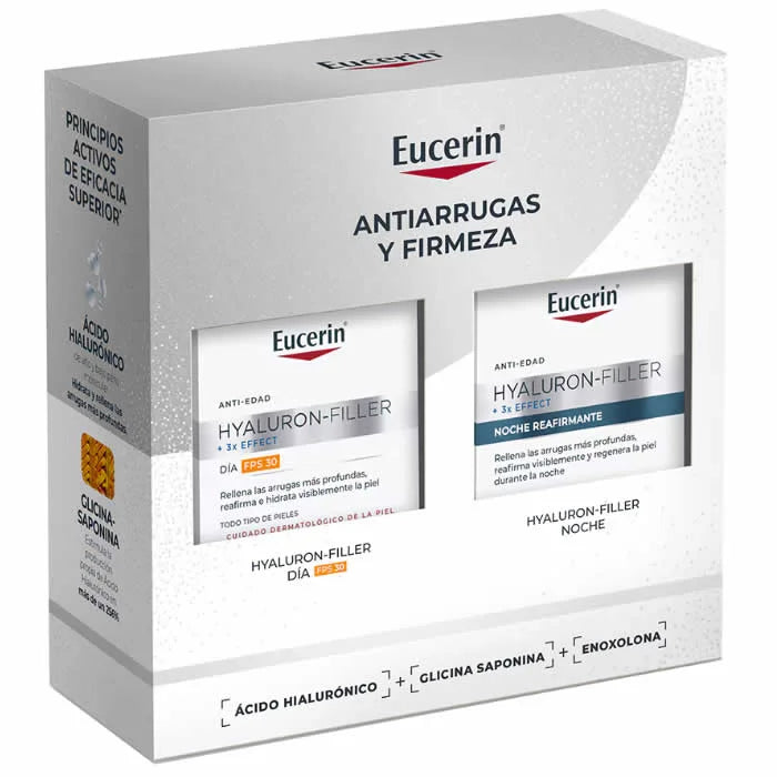 Eucerin Hyaluron Filler X3 Effect Day Cream Spf30 Coffret 2 Produits