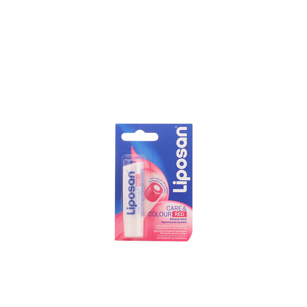 Liposan Labello Care And Colour Red