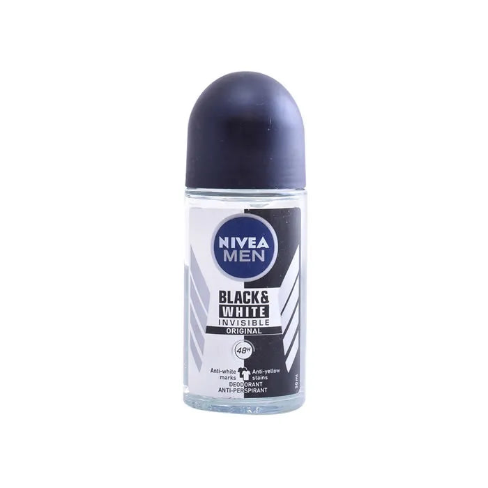 Nivea Men Black And White Ivisible Original Déodorant Roll-On 50ml