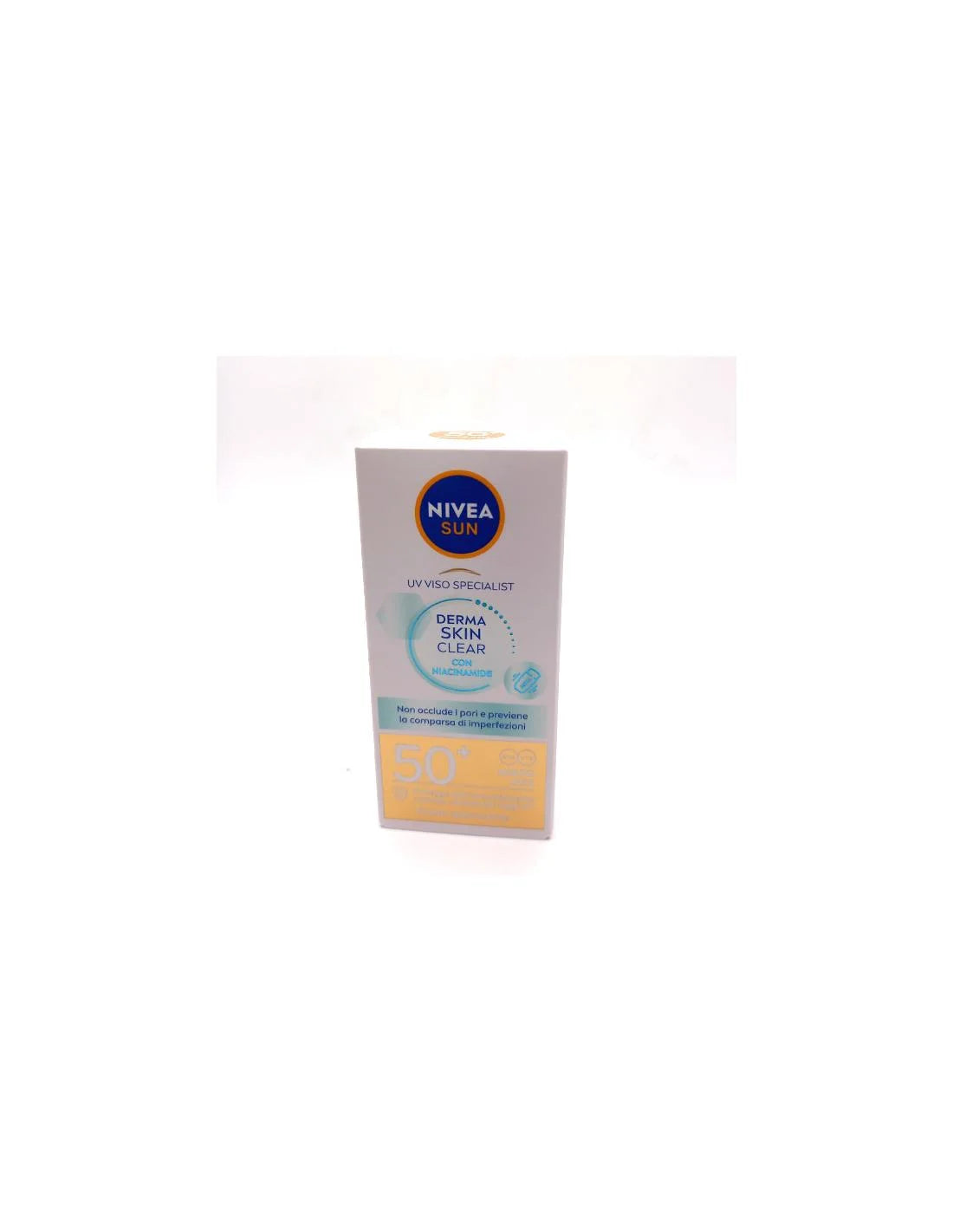Nivea Sun Facial Uv Crema Solar Niacinamide Piel Clara Sfp50