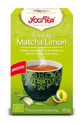 Yogi Tea Te Verde Matcha Limon 17 Filtros X