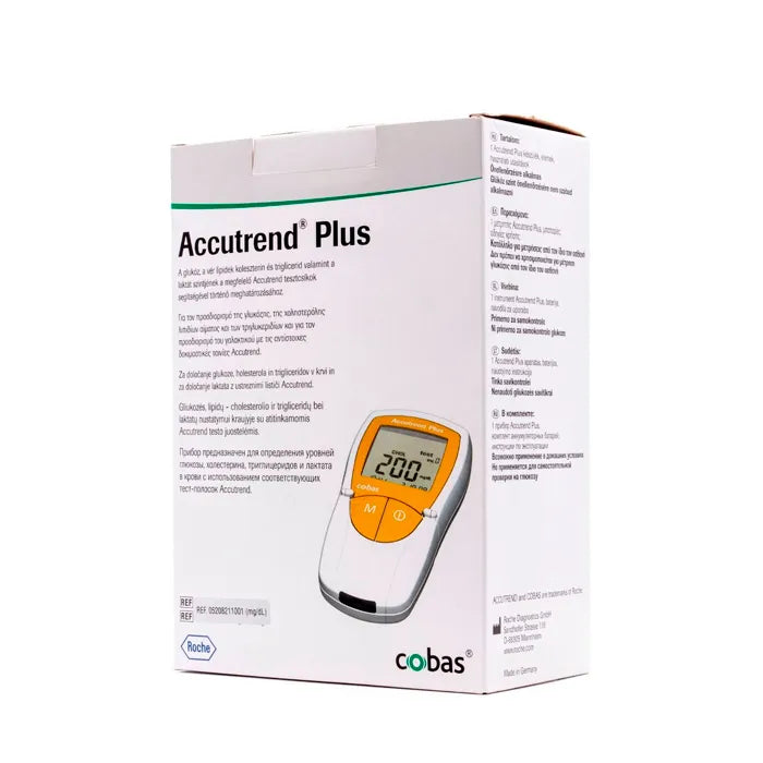 Accutrend Plus Glucose Triglycérides Cholestérol Meter 1U
