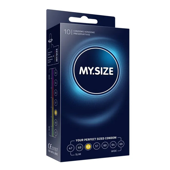 My.Size My Size 53 Préservatifs 10 Unités