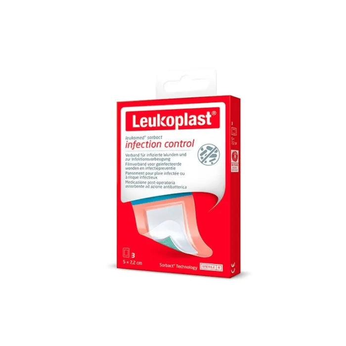 Bsn Medical Leukomed Sorbact Dressing 5x7,2cm 3 Unités