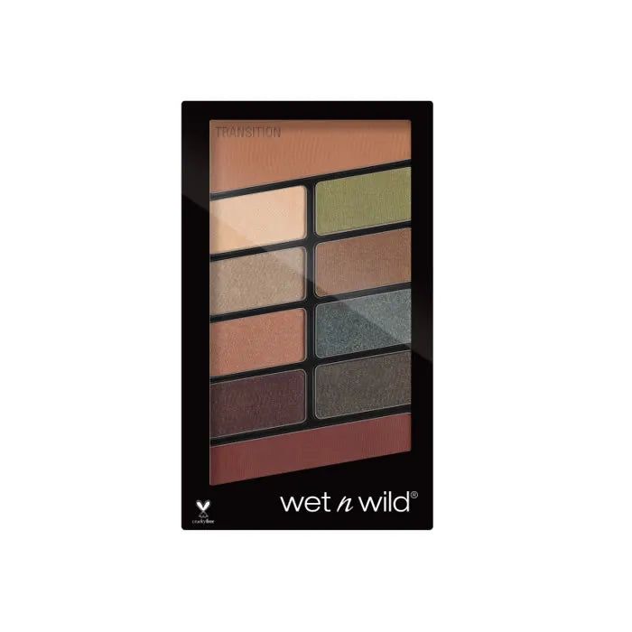 Wet N Wild WNW Color Icon Eyeshadow 10 Pan Palette Icon E759 Comfort Zone
