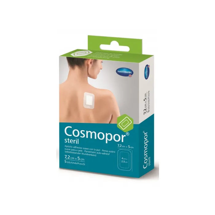 Hartmann Cosmopor Steril 7.2x5cm 5 Unités