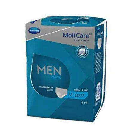 Hartmann Premium Men Pants 7 Gotas Pañal Masculino Talla M 8 Unidades Molicare - Batty Beauty