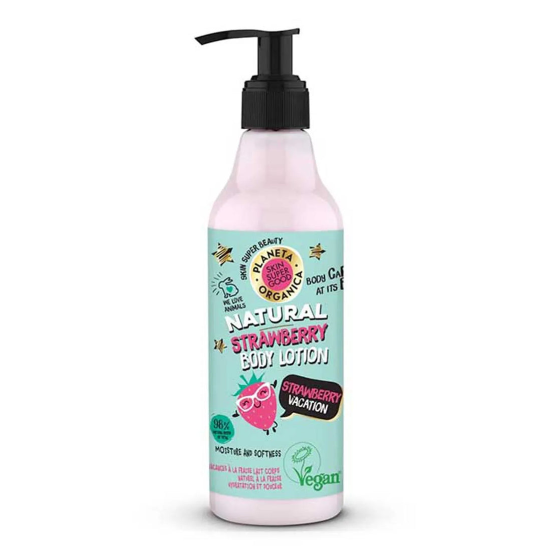 Natura Siberica Skin Super Good Natural Body Crema Strawberry Dreams
