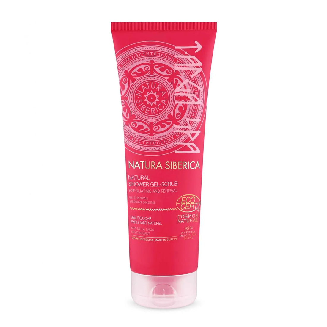 Natura Siberica Natural Gel-Exfoliante Siberian Ginseng