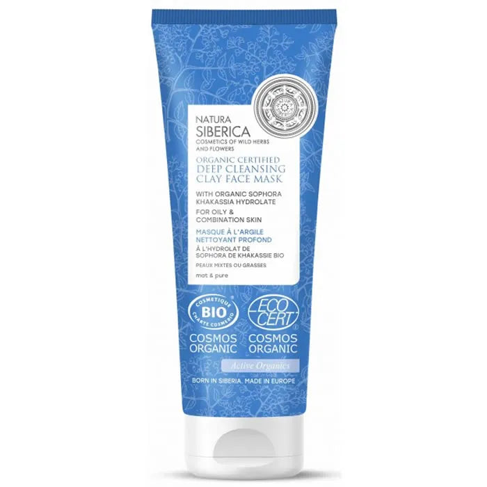 Natura Siberica Masque A Largile Nettoyant Profond