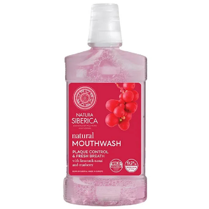 Natura Siberica Natural Mouthwash Schizandra And Cranberry