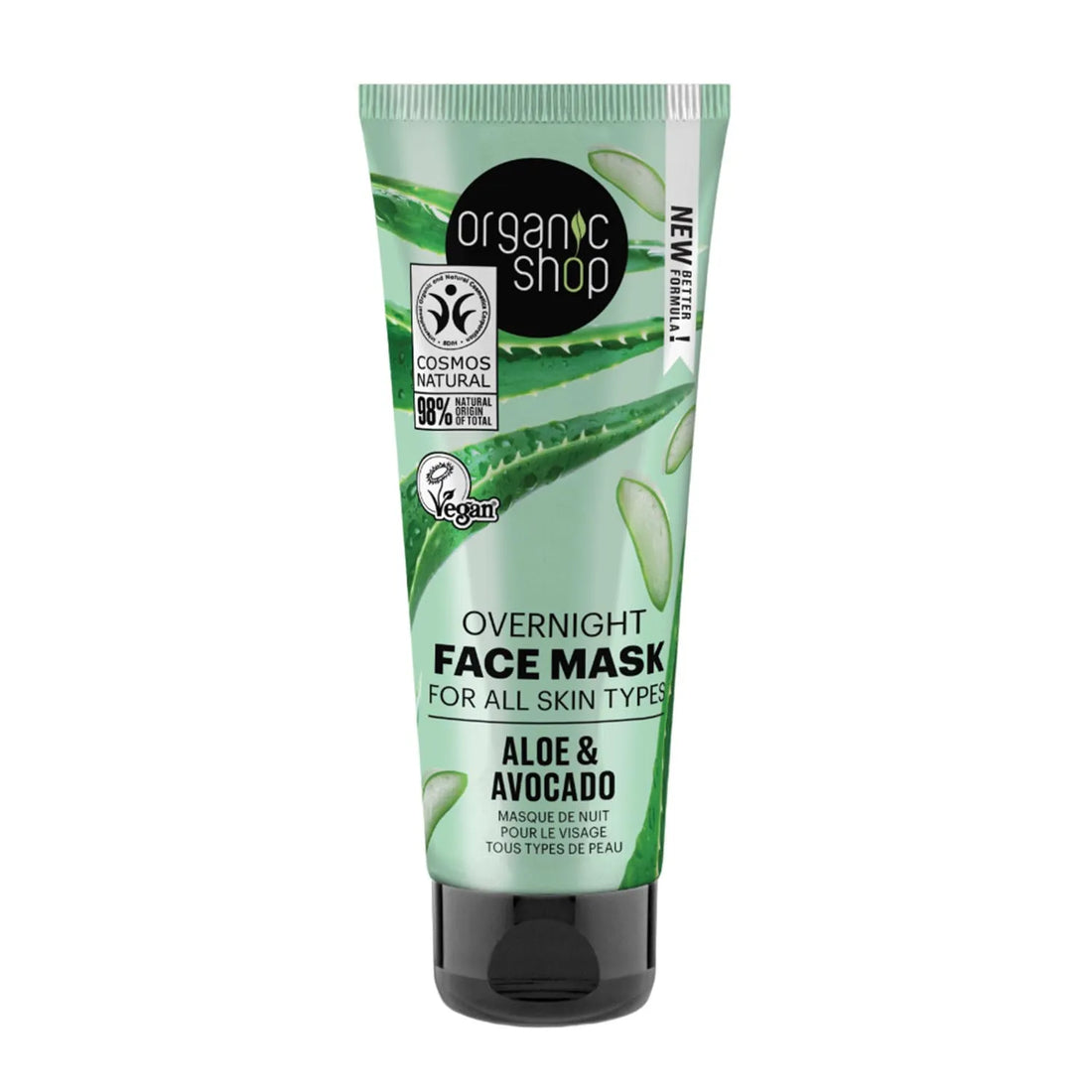 Organic Shop Aloe Mascarilla Facial Overnight