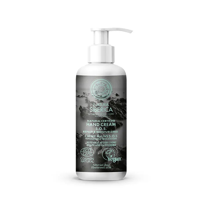 Natura Siberica Sos Cremas De Manos Reparacion Hidratacion