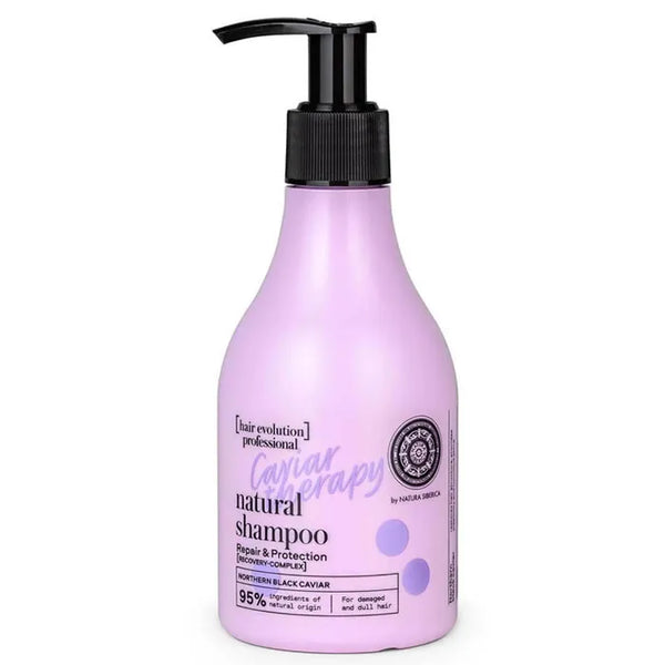 Natura Siberica Natural Shampoo Caviar Therapy Repair And Protection 245ml - Batty Beauty