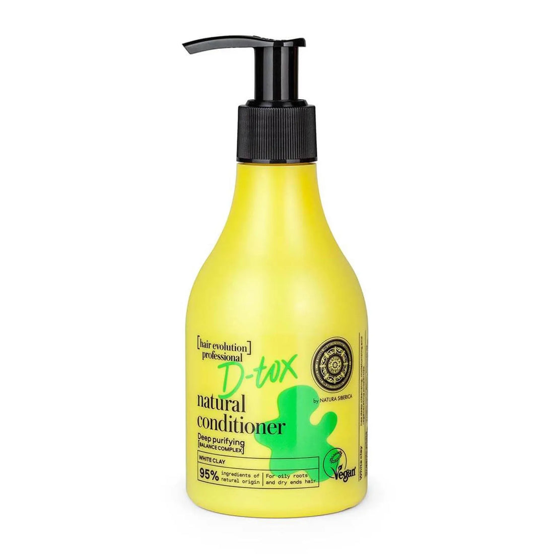 Natura Siberica D-Tox White Clay Acondicionador Purificante