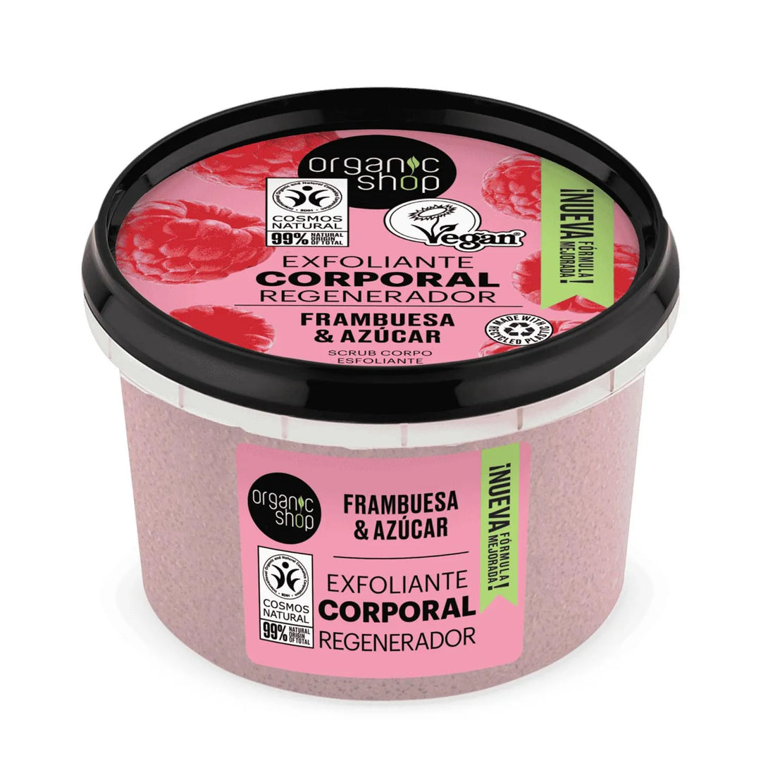 Organic Shop Frambuesa Exfoliante Corporal Frambuesa