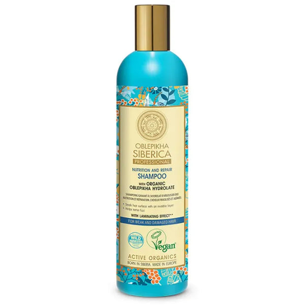 Natura Siberica Oblepikha Shampoo Nutrition And Repair 400ml - Batty Beauty