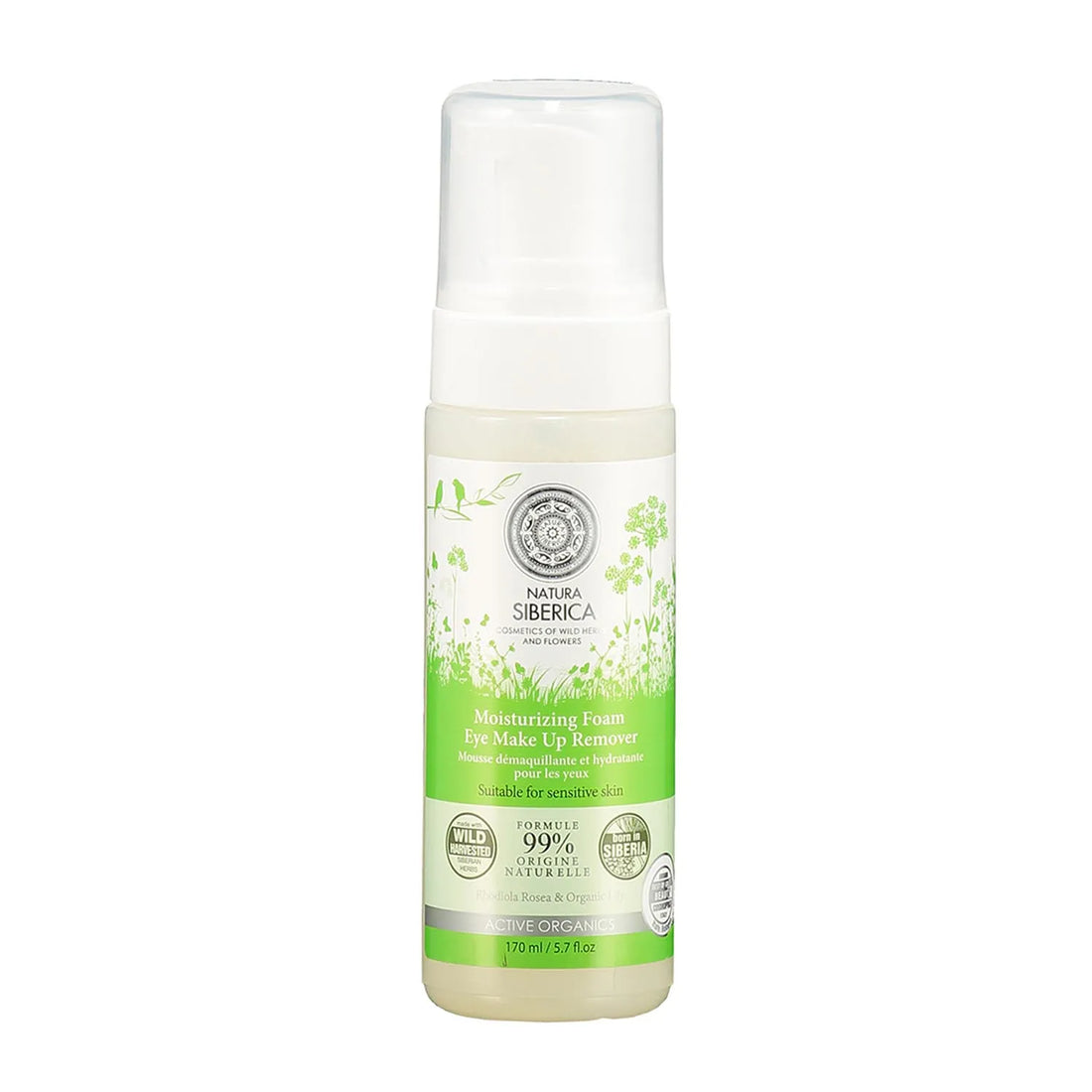 Natura Siberica Moisturizing Espuma Desmaquillante Piel Sensible
