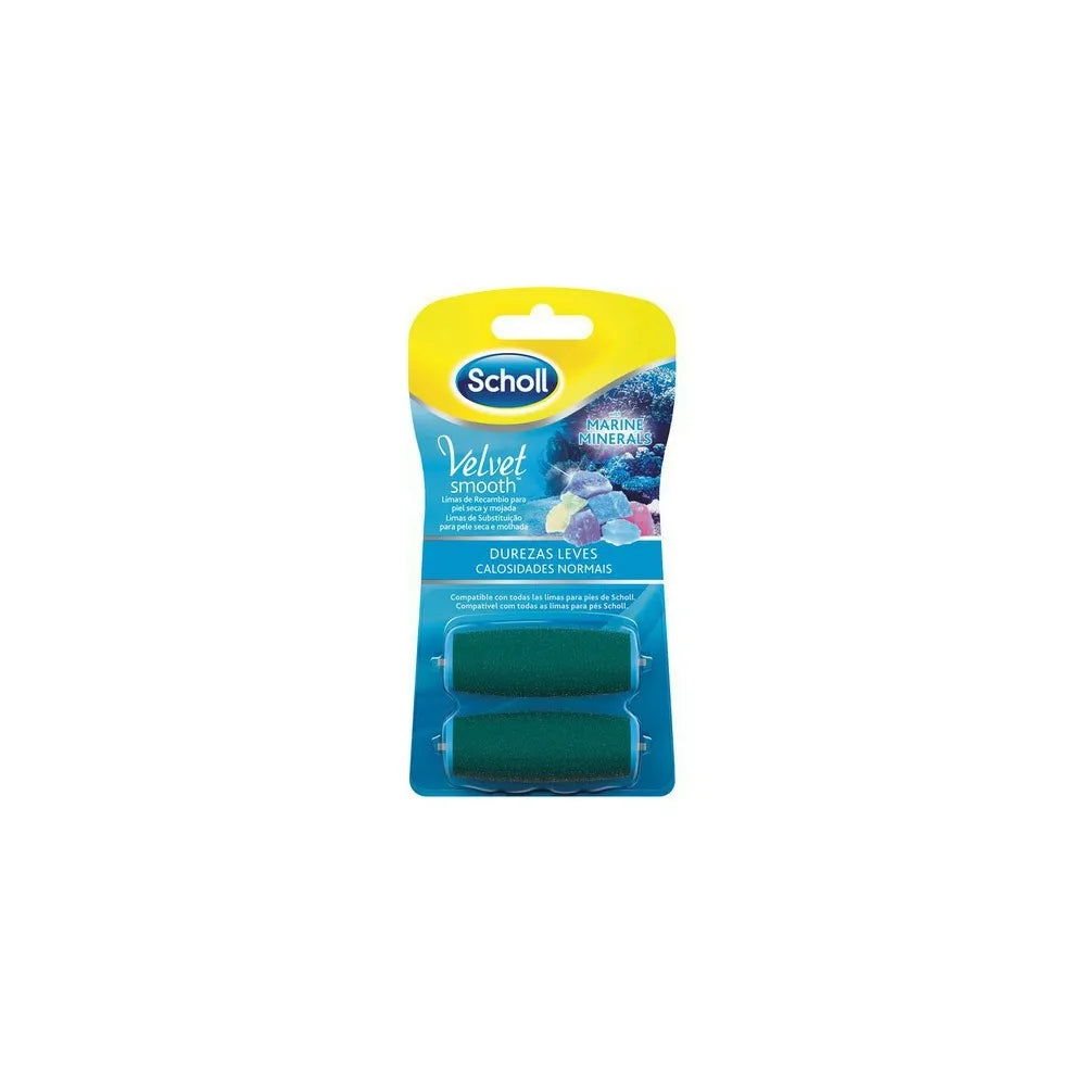 Scholl Dr Scholl 2 Têtes De Rechange De Dureté Velours Diamant