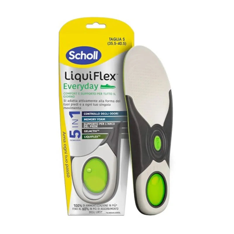Scholl Semelle Scholl Liquiflex Confort Usage Quotidien Taille S