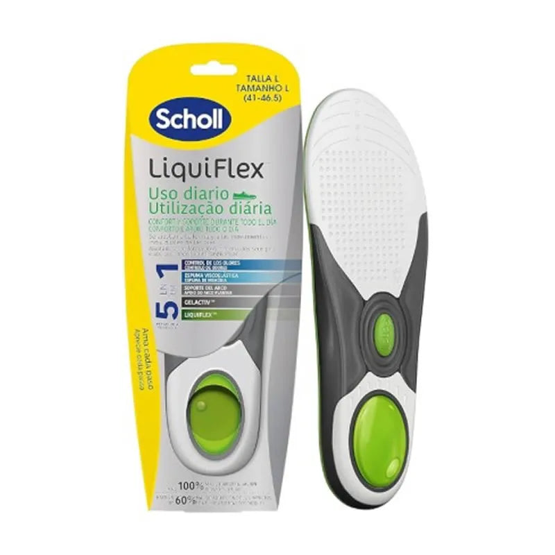 Scholl Semelles Scholl Liquiflex Quotidiennes 2Unités Taille L