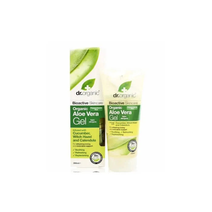 Dr Organic Aloe Vera Concombre Gel 200ml