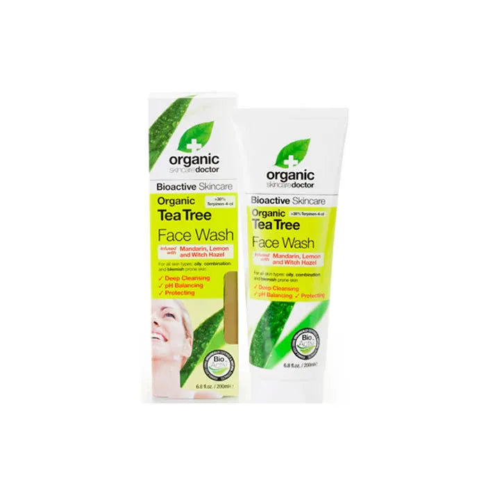 Dr. Organic Dr Organic Tea Tree Nettoyant Visage