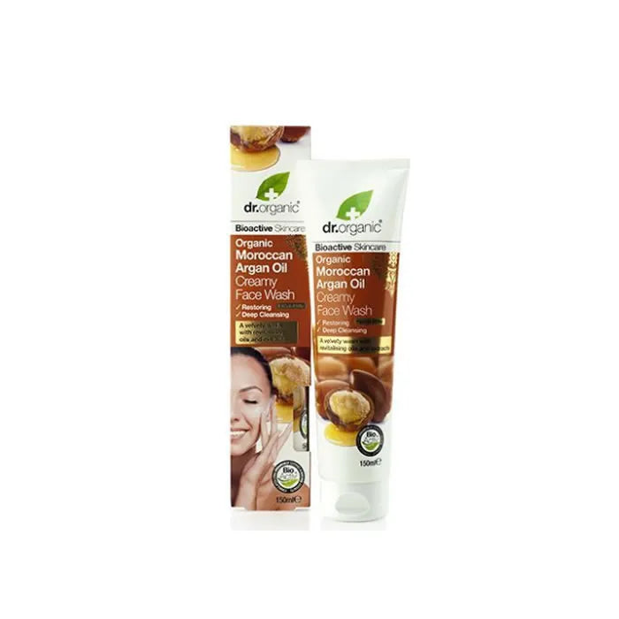 Dr. Organic Dr Organic Moroccan Argan Oil Crème Nettoyant Visage