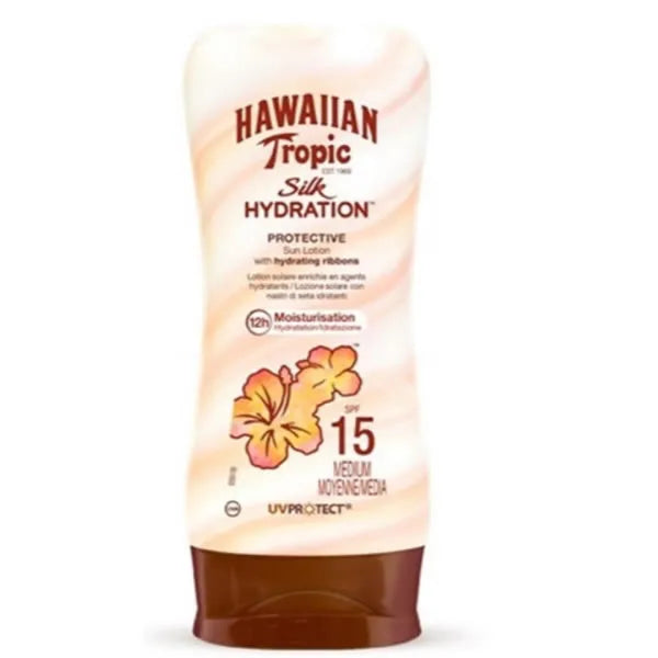 Hawaiian Tropic Silk Hydration Protective Sun Lotion Spf15