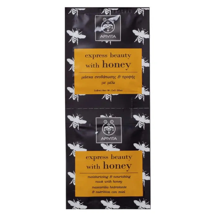 Apivita Express Beauty Moisturizing And Nourishing Face Mask With Honey